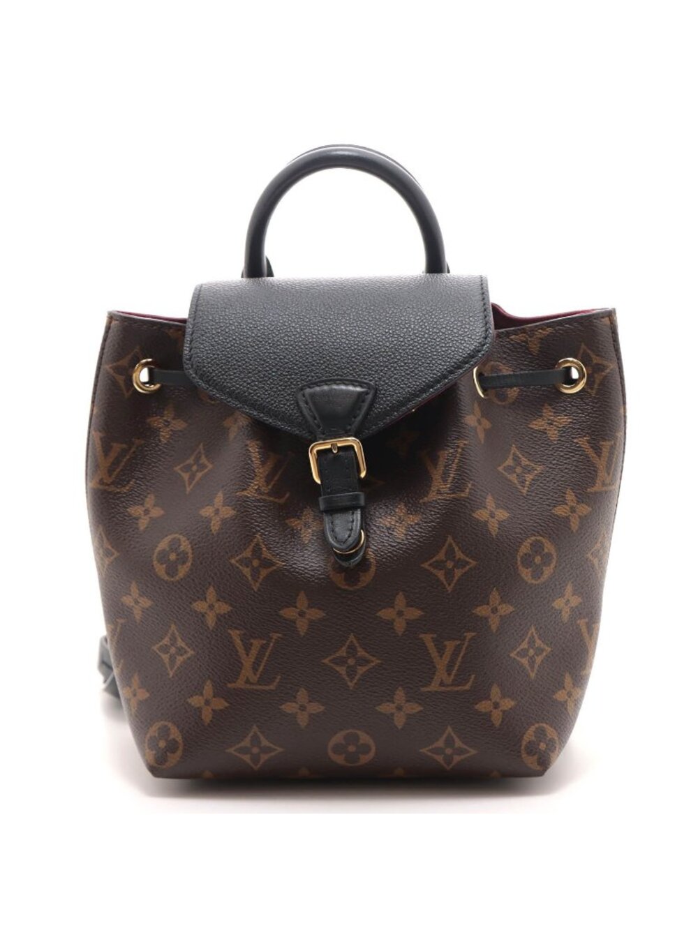 Louis Vuitton Montsouris NM BB Monogram Noir Backpack Canvas